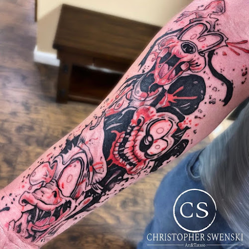 Forbidden Tattoo and Piercing tattoo shop in Jacksonville, North Carolina