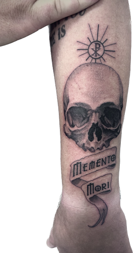 The Ghost-Line Gallery tattoo shop in Jeffersonville, Indiana