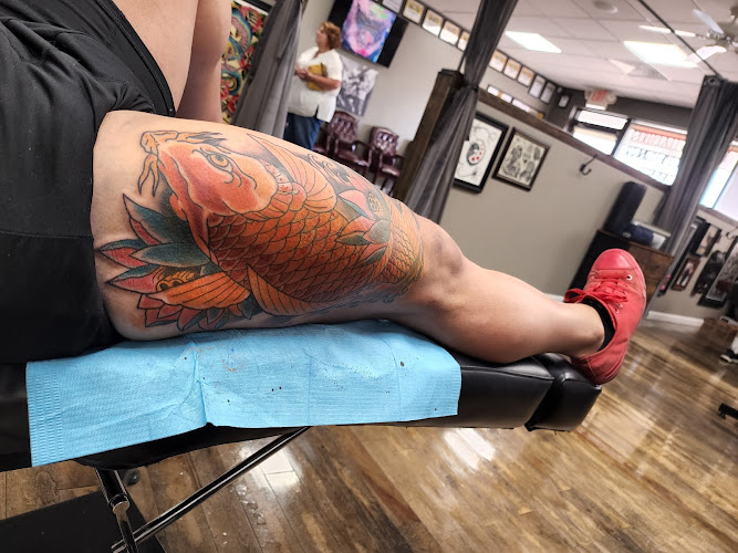 Newage Tattoos and Body Piercings tattoo shop in Jerome, Illinois