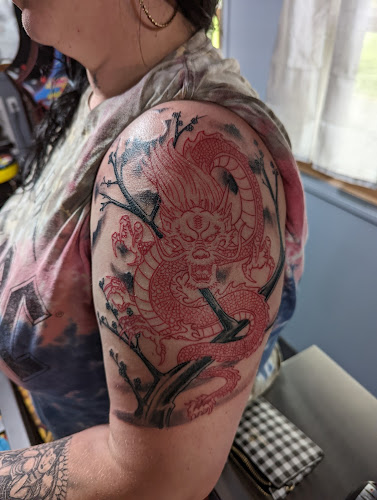 Spanky's Custom Tattoo tattoo shop in Jonestown, Pennsylvania