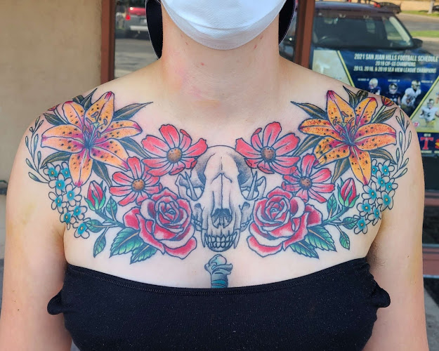 White Lotus Tattoo tattoo shop in Laguna Hills, California
