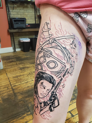 Fish Ladder Tattoo Company tattoo shop in Lansing, Michigan