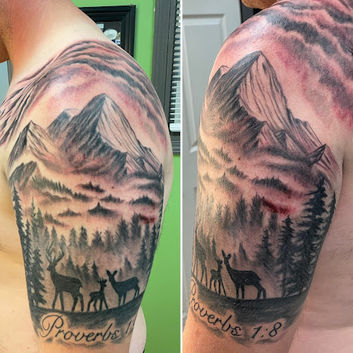 Mojo's Dermagraphics & Design tattoo shop in Lincoln, Nebraska