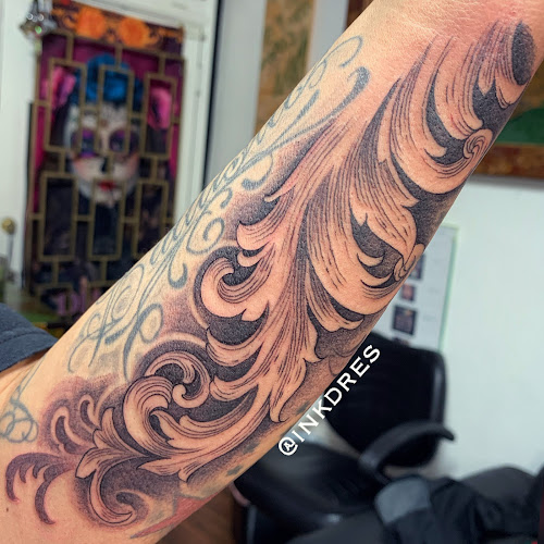 Inkdres Art Studio tattoo shop in Los Angeles, California