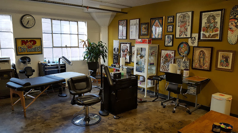 Kitsune Tattoo Club tattoo shop in Los Angeles, California
