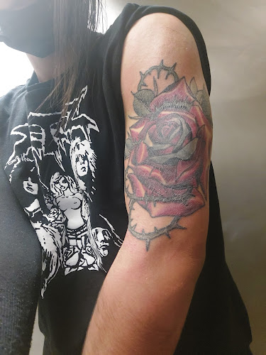 The Dolorosa Tattoo Echo Park tattoo shop in Los Angeles, California