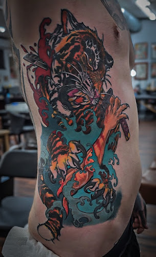 The Gilded Dagger Tattoo tattoo shop in Madison, Wisconsin