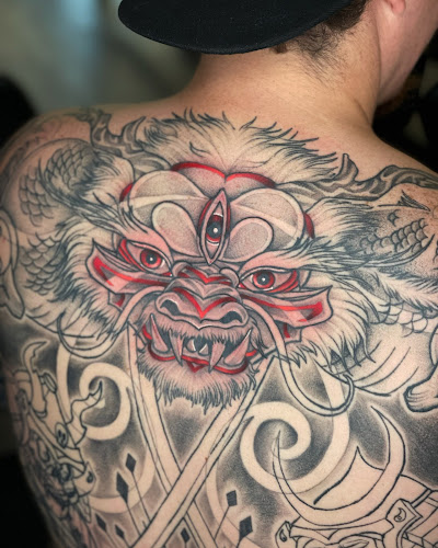 Dragon's Den tattoo shop in Manchester, Connecticut