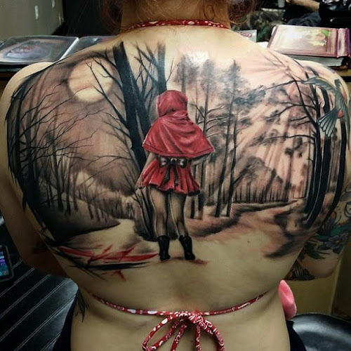 The Black Rose Studio tattoo shop in Mansfield, Texas