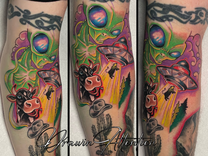 Drawin' Attention Tattoos and Laser Removal tattoo shop in Martinsburg, West Virginia