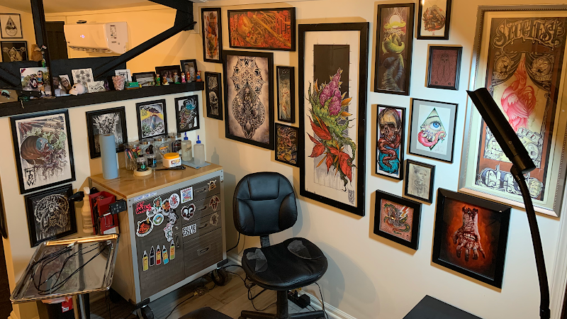 Laser Fang Tattoo Emporium Extrordinorium tattoo shop in Mechanicsburg, Pennsylvania