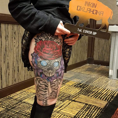 The Garrison Ink tattoo shop in Midwest City, Oklahoma