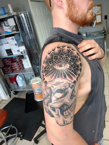 Apocalyptic Ink Studio tattoo shop in Milan, Illinois