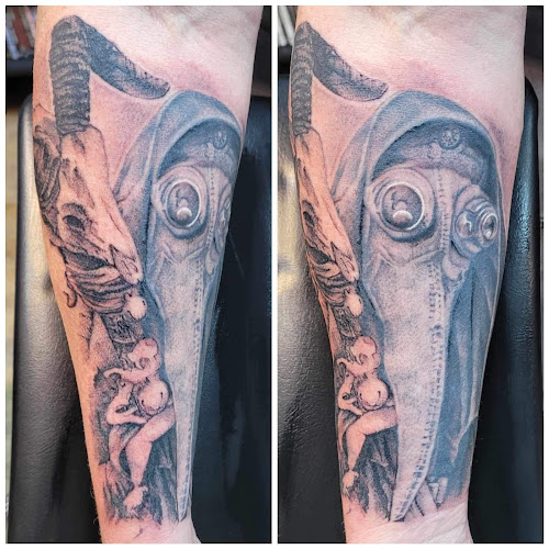 The Inkwell tattoo shop in Mount Vernon, Washington