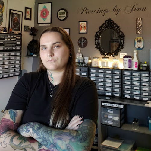 Piercings by Jenn tattoo shop in Mt Pleasant, Iowa