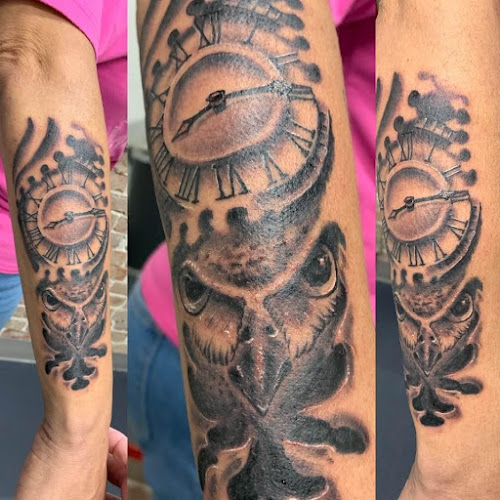 Spurlock’s Emporium tattoo shop in Muskogee, Oklahoma