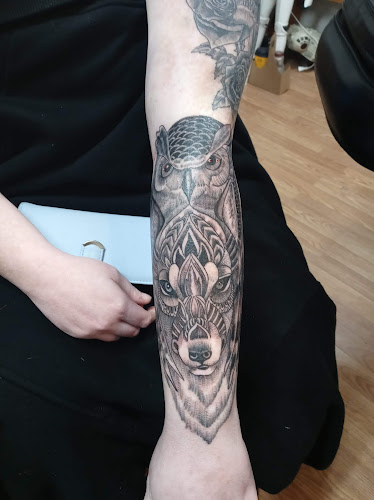 Big Mike’s Wicked Ink tattoo shop in New Castle, Pennsylvania