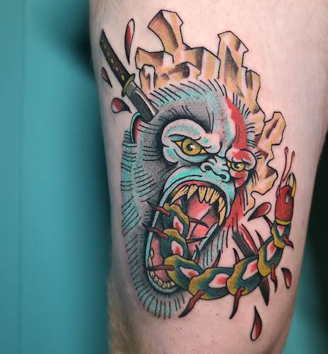 Modern Dagger Tattoo Company tattoo shop in New Oxford, Pennsylvania