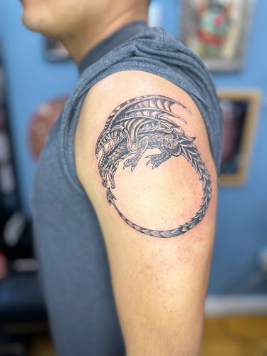 Diego Tattoos. DTart tattoo shop in New York, New York