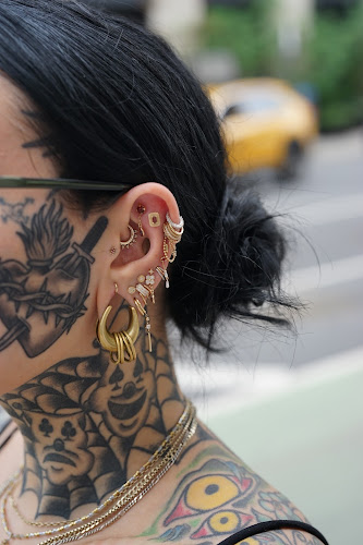 Nine Moons Piercing tattoo shop in New York, New York
