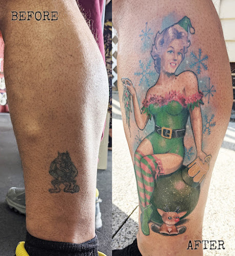 Tattoos by Ryan Palmer tattoo shop in Newark, Ohio