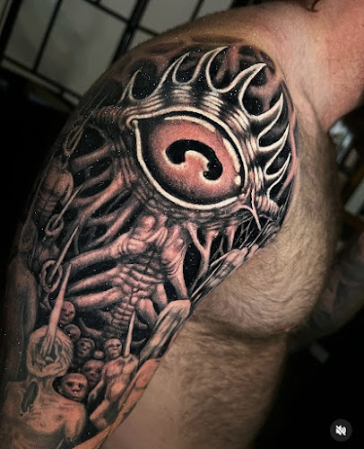 Tattoos by Jarred tattoo shop in Norfolk, Virginia