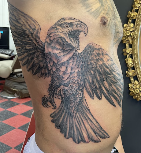 Cruelty Co. tattoo shop in Oklahoma City, Oklahoma