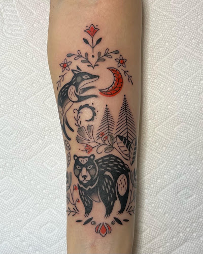 Black Squirrel Omaha tattoo shop in Omaha, Nebraska