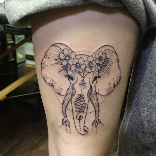 Body Modifications By Sküder tattoo shop in Onalaska, Wisconsin