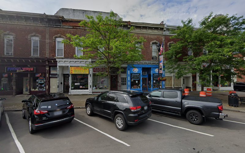 Tattoo Jonesy’s tattoo shop in Palmyra, New York