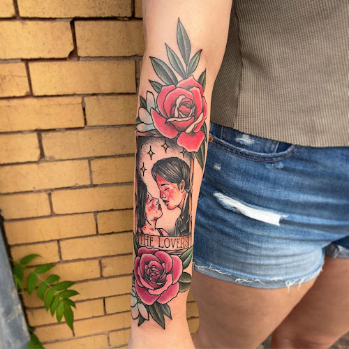 Two Coffins Tattoo tattoo shop in Pitcairn, Pennsylvania