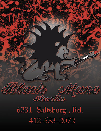 Black Mane Studio tattoo shop in Pittsburgh, Pennsylvania