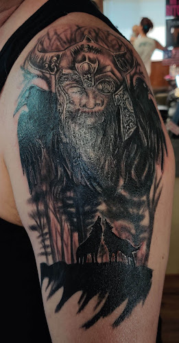 Rock’n Ink tattoo shop in Pittsfield, Massachusetts