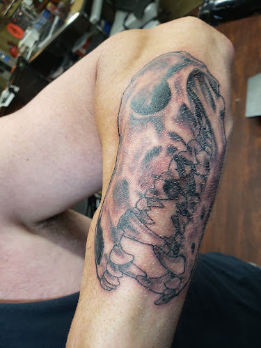 The Human Museum LLC tattoo shop in Portage, Wisconsin