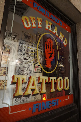 Off Hand Tattoo tattoo shop in Portland, Maine