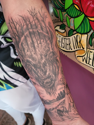 Geister's Tattoo Studio tattoo shop in Prescott, Wisconsin