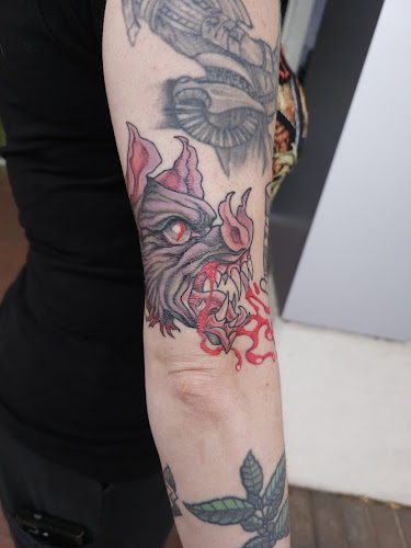 Blue J Art tattoo shop in Raleigh, North Carolina