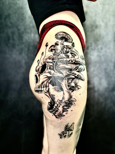 Mystics Tattoo & Game Lounge tattoo shop in Raleigh, North Carolina