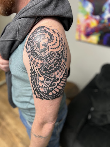 Ink Junkie tattoo shop in Reno, Texas