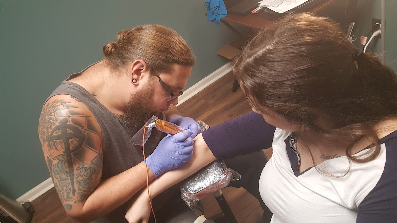 New Creation Tattoo and Piercing tattoo shop in Rutherfordton, North Carolina