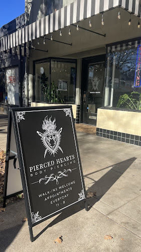 Pierced Hearts tattoo shop in Sacramento, California