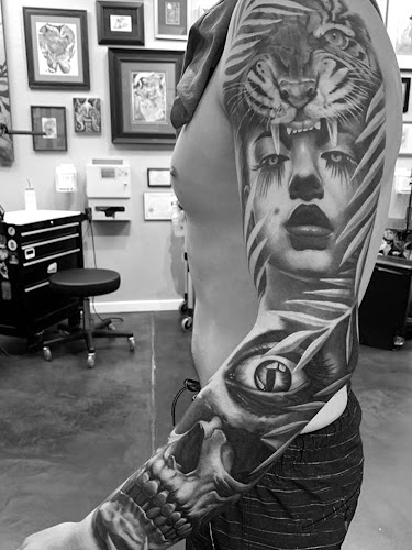 The Midnight Gallery tattoo shop in Sacramento, California