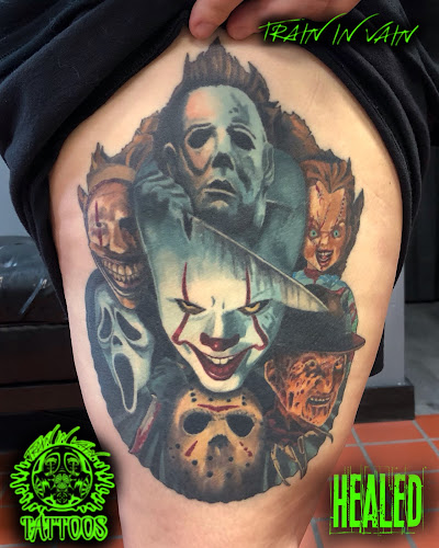 Train in Vain Tattoos tattoo shop in Salina, Kansas