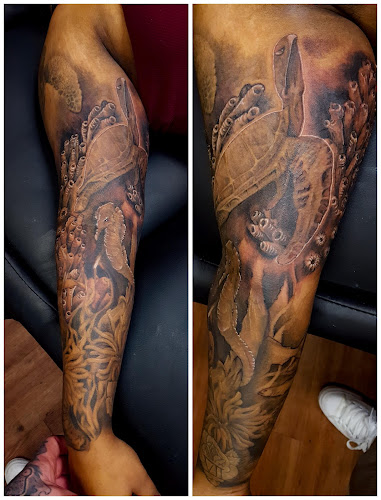 The Artist Den tattoo shop in Salt Lake City, Utah