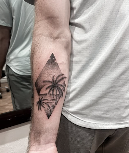 The Sunroom LA tattoo shop in Santa Monica, California