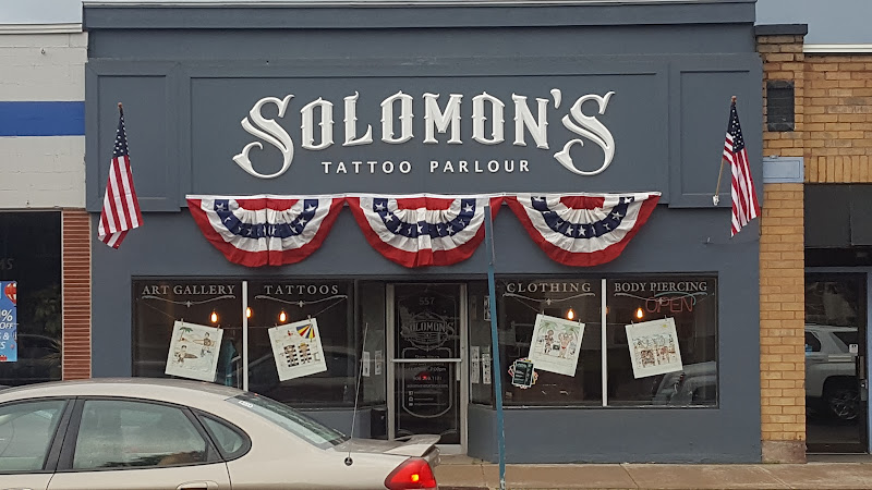 Solomon's Tattoo Parlour tattoo shop in Sault Ste. Marie, Michigan