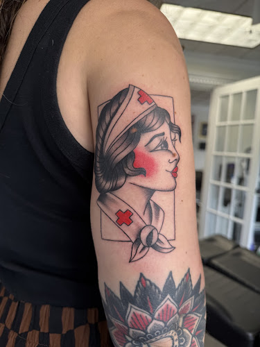 The Copper Fox Studio tattoo shop in Sayville, New York