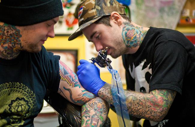 Tattoos by Hunter tattoo shop in Seattle, Washington