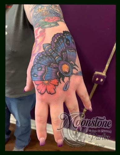 Moonstone Tattoo and Piercing Parlor tattoo shop in Shelbyville, Kentucky