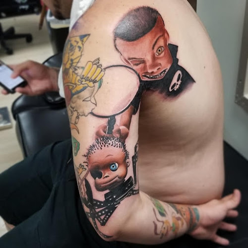 The Ink Gallery tattoo shop in Slippery Rock, Pennsylvania